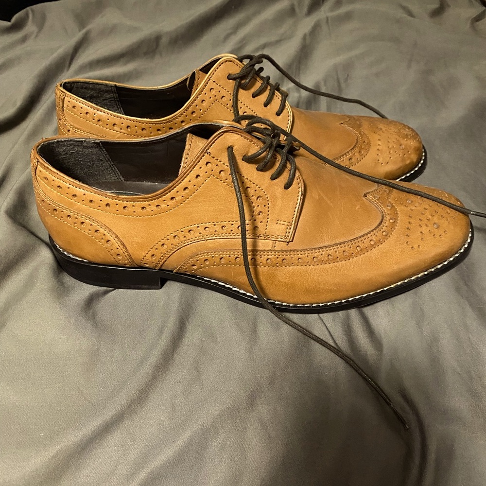 Nunn Bush Nelson Oxford dress shoes 9.5